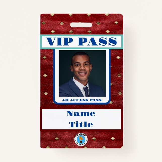 VIP PASS Badge (Front)