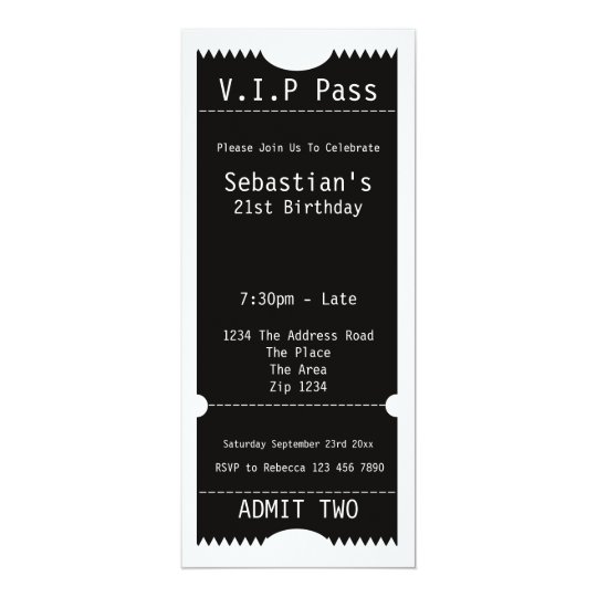 vip pass party admission