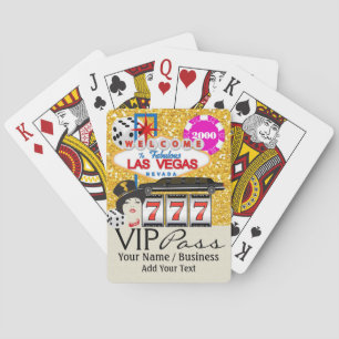 VIP PASS - Vegas - Playing Cards