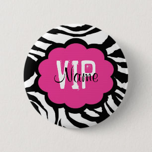 VIP Personalized Birthday Button
