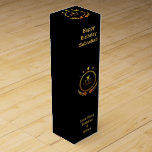VIP Personalized Wine Box<br><div class="desc">VIP Personalized wine boxes add your own text to this (winebox) wine box from Ricaso</div>