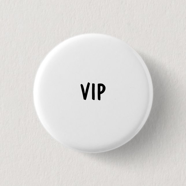 VIP PINBACK BUTTON (Front)