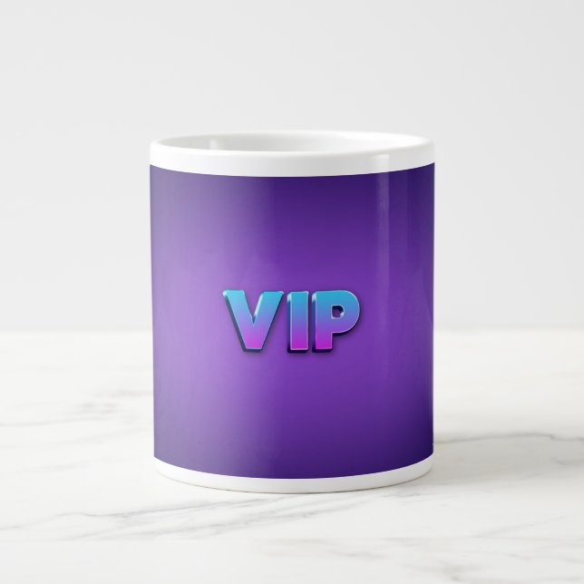Vip specialty mug for sale. (Front)