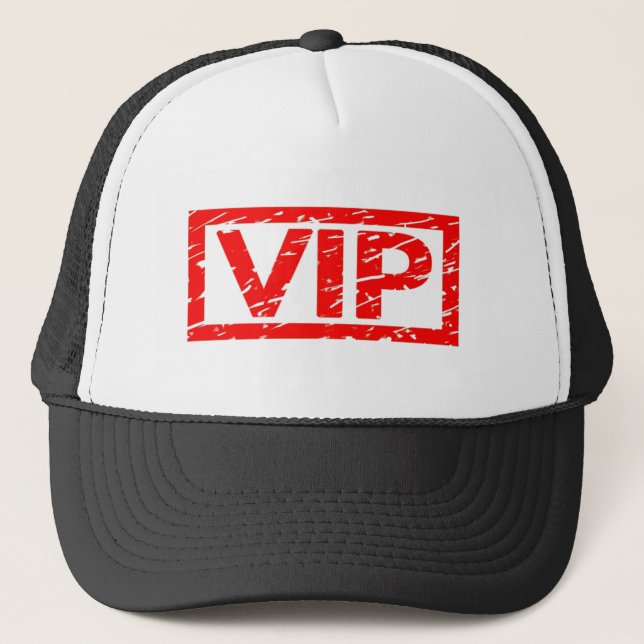 VIP Stamp Trucker Hat (Front)