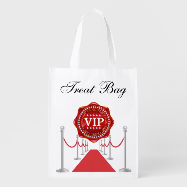 VIP TREAT Grocery, Gift, Favor Bag - SRF (Front)
