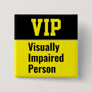 VIP Visually Impaired Person Button