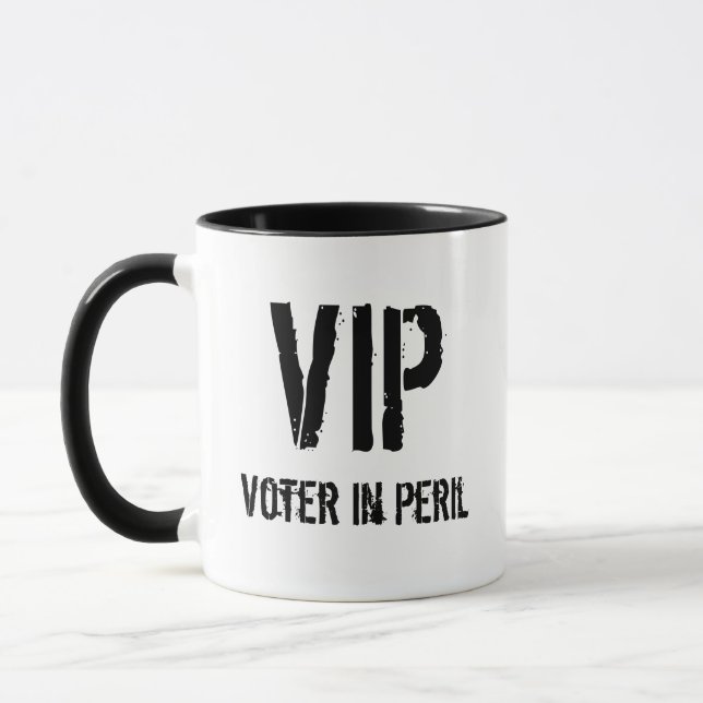 VIP Voter in Peril Mug (Left)