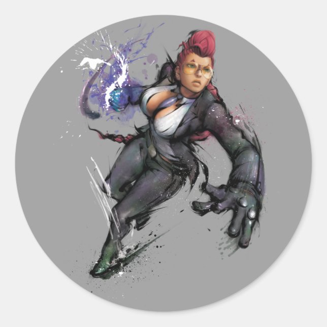 Viper Dash Classic Round Sticker (Front)