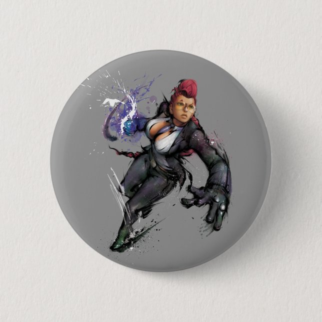 Viper Dash Pinback Button (Front)