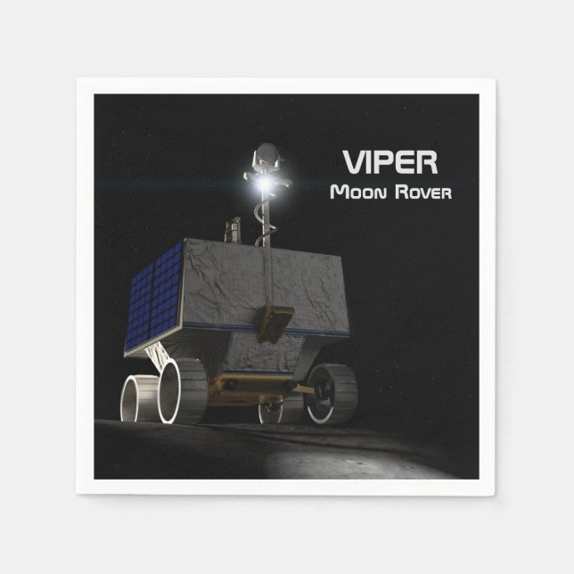 VIPER Moon Rover Napkins (Front)