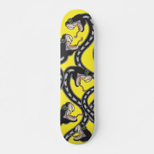 Viper Pit - Yellow Skateboard Deck