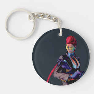 Viper Ready to Block Keychain