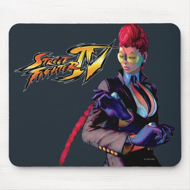 Viper Ready to Block Mouse Pad (Front)