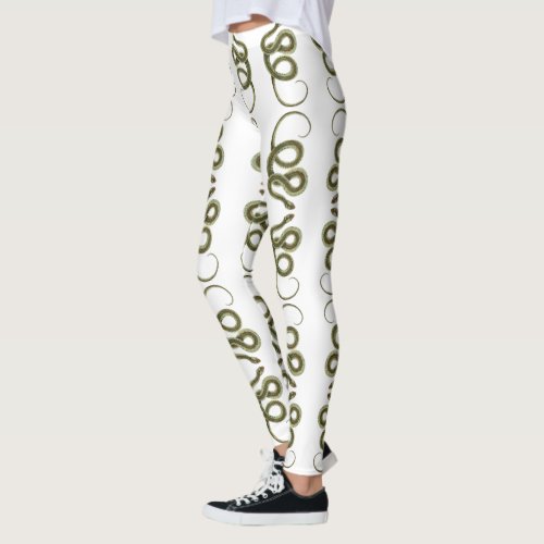 Viper Snake Pattern Leggings