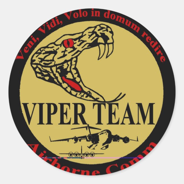 Viper Team Patch Sticker (Front)
