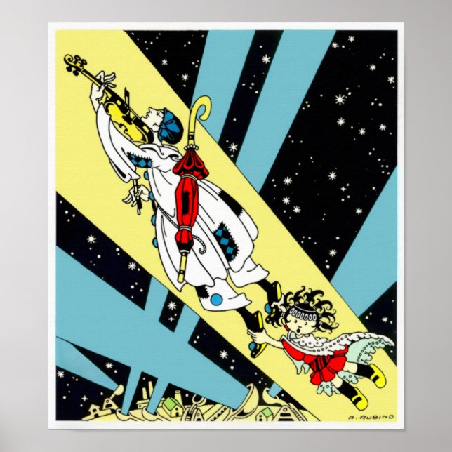 Viperetta Flies to the Moon Poster (Front)