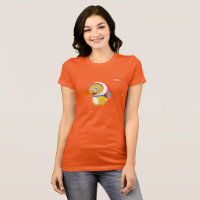 VIPKID Cosmic Dino T-Shirt (orange)
