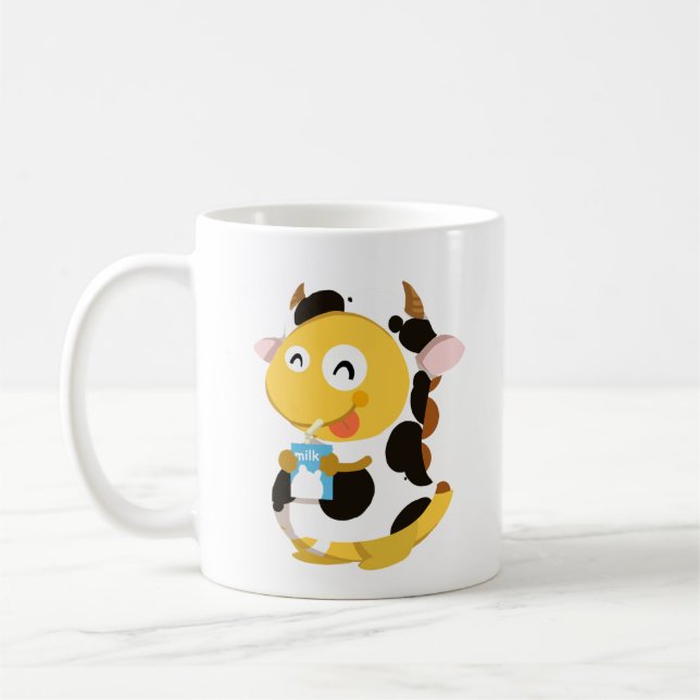VIPKID Milk Dino Mug (Left)