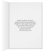 Vir my pragtige vrou met ons huweliksherdenking (Inside (Right))