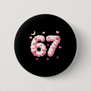 Viral 67 Kawaii Hearts Valentines Day Girls Humor  Button