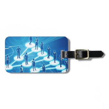 Viral Marketing Business Network Concept Luggage Tag Viral Marketing Business Network Concept Luggage Tag