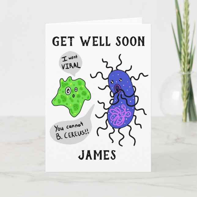 Viral Microbes Card (Front)