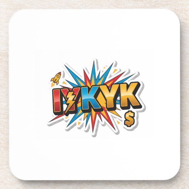 ViralVibes Collection Beverage Coaster (Front)