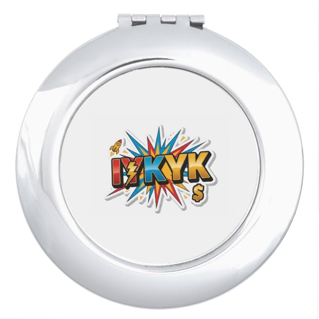 ViralVibes Collection Compact Mirror (Front)