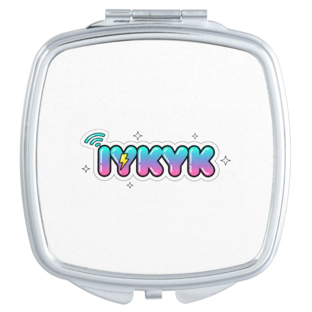 ViralVibes Collection Compact Mirror (Front)