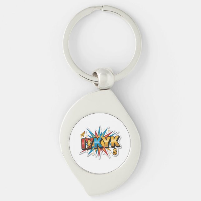 ViralVibes Collection Keychain (Front)