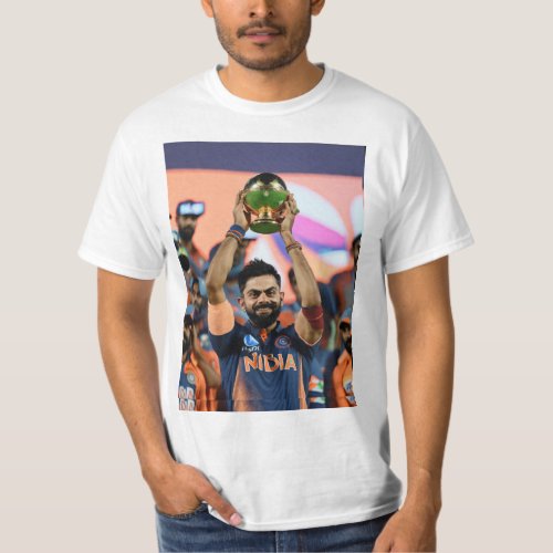 Virat Kohli_Inspired Cricket Fan T_Shirt