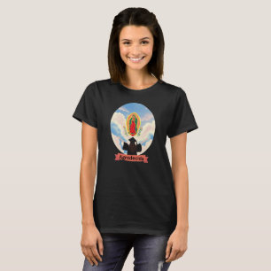 Virgen de Guadalupe Agradecida Graduate T-Shirt