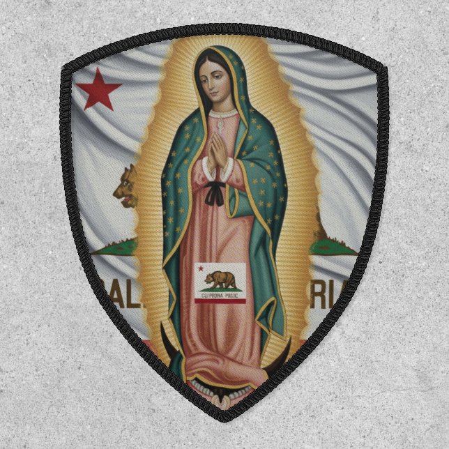 Virgen de Guadalupe - California Patch (Front)
