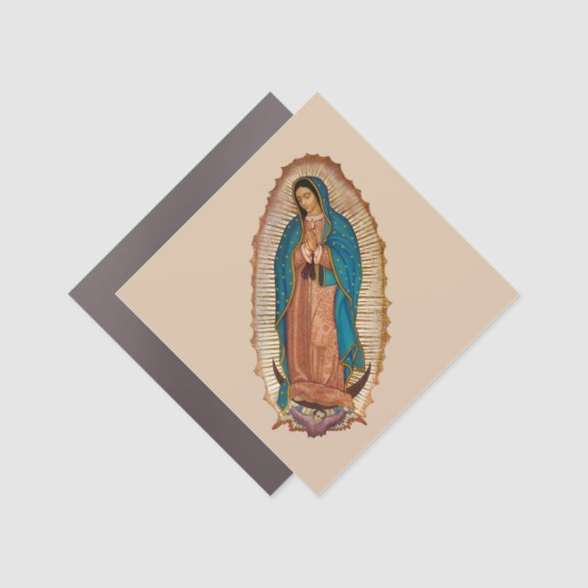 Virgen de Guadalupe Car Magnet (Front)