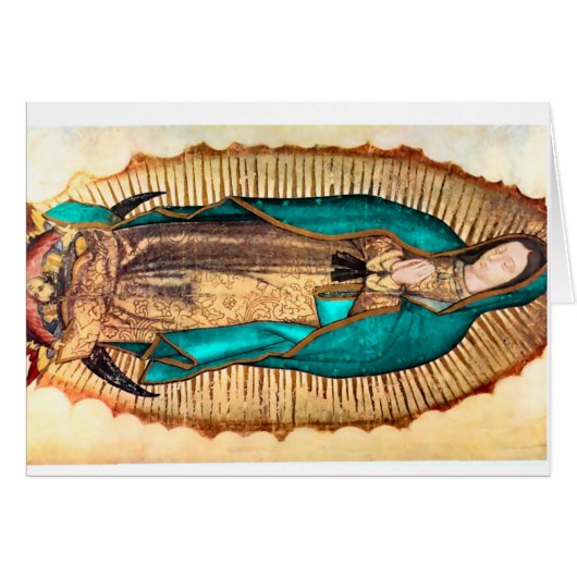 Virgen de Guadalupe Cards (Front Horizontal)