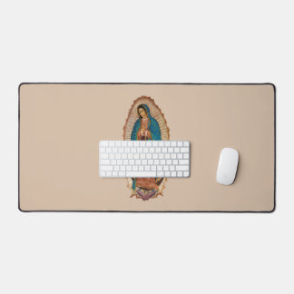 Virgen de Guadalupe Desk Mat