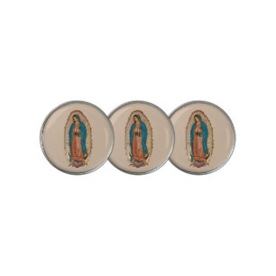 Virgen de Guadalupe Golf Ball Marker