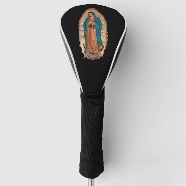 Virgen de Guadalupe Golf Head Cover (Front)
