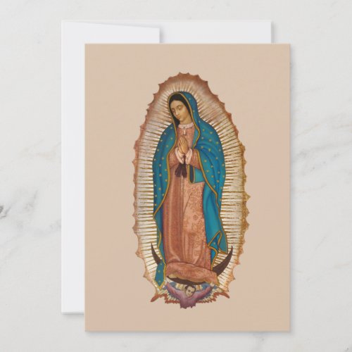 Virgen de Guadalupe Holiday Card