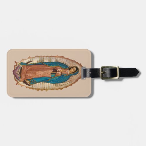 Virgen de Guadalupe Luggage Tag