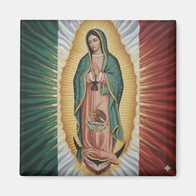 Virgen de Guadalupe - Mexico Magnet (Front)
