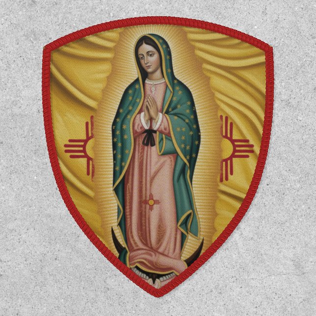 Virgen de Guadalupe - New Mexico Patch (Front)