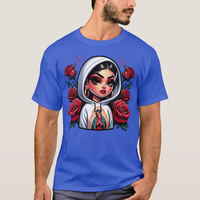 Virgen de Guadalupe Our Lady of Guadalupe girl T-Shirt (Front)