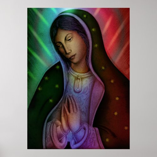 Virgen De Guadalupe Poster