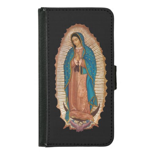 Virgen de Guadalupe Samsung Galaxy S5 Wallet Case