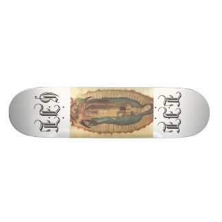 Virgen de guadalupe skateboard deck