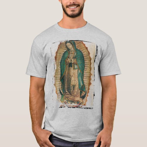 Virgen de Guadalupe traditional T_Shirt