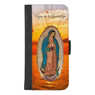 Virgen de la Guadalupe iPhone 8/7 Plus Wallet Case