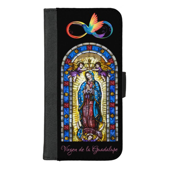 Virgen de la Guadalupe iPhone 8/7 Plus Wallet Case (Front)