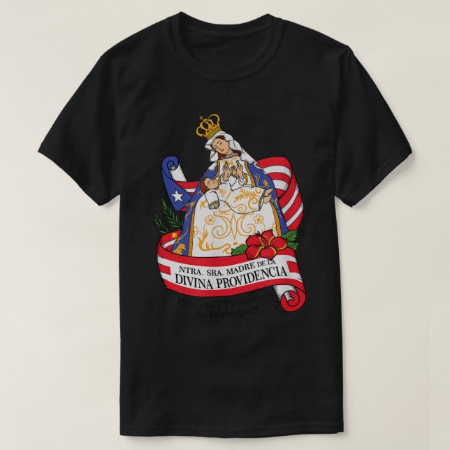 Virgen de la Providencia  Patrona de Puerto Rico86 T-Shirt (Design Front)